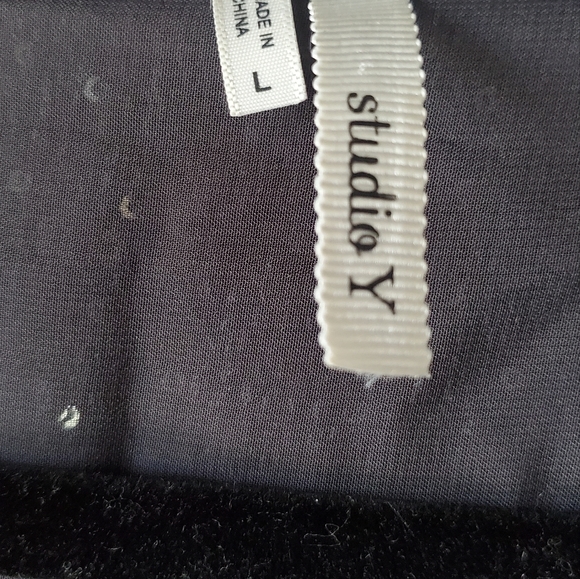 Long sleeves grey sequin sweater - Picture 2 of 2